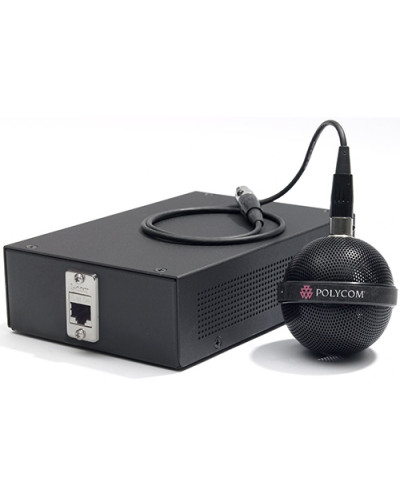 Polycom HDX Ceiling Microphone Black Primary - Потолочный всенаправленный микрофон