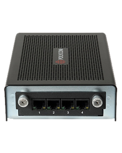 Polycom QBRI module for HDX Series - Сетевой модуль Quad для подключения систем Polycom HDX к сети ISDN